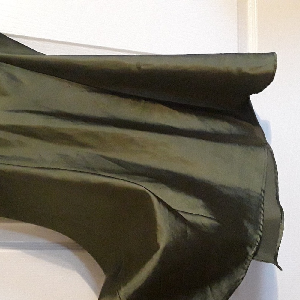 Victoria's Secret vintage Olive slip mesh lace satin lingerie dress - Picture 4 of 11